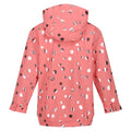 Shell Pink - Back - Regatta - "Baybella" Jacke, wasserfest für Kinder