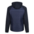 Marineblau-Schiefergrau - Back - Regatta - "Navigate" Hybridjacke für Herren