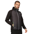 Asche-Schwarz - Lifestyle - Regatta - "Andreson VIII" Hybridjacke für Herren