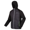 Asche-Schwarz - Side - Regatta - "Andreson VIII" Hybridjacke für Herren