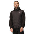 Schwarz - Front - Regatta - "Andreson VIII" Hybridjacke für Herren