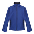 Königsblau-Marineblau - Front - Regatta - "Ablaze" Softshelljacke Zweilagig für Kinder