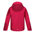 Pinker Trank-Beeren Pink - Back - Regatta - "Highton IV" Jacke, wasserfest für Kinder