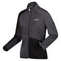 Mittelgrau-Schwarz - Side - Regatta - "Yare IX" Jacke für Damen