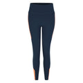 Dunkel-Jeansblau-Orange - Front - Dare 2B - "Move II" Leggings für Damen