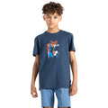 Dunkel-Jeansblau - Lifestyle - Dare 2B - "Trailblazer II" T-Shirt für Kinder