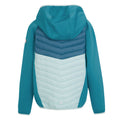 Leuchtend Blau-Tahoeblau-Gebleichtes Türkis - Back - Regatta - "Kielder VIII" Hybridjacke für Kinder