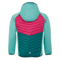 Grün-Rosa - Back - Regatta - "Kielder VIII" Hybridjacke für Kinder