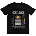 Schwarz - Front - Nickelback - "Those Days" T-Shirt für Herren-Damen Unisex