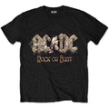 Schwarz - Front - AC-DC - "Rock Or Bust" T-Shirt für Herren-Damen Unisex