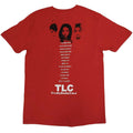 Rot - Back - TLC - "Celebration Of CSC European Tour 2022" T-Shirt für Herren-Damen Unisex