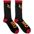 Schwarz-Rot-Gelb - Front - Ozzy Osbourne - Socken für Herren-Damen Unisex