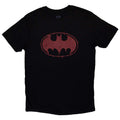 Schwarz - Front - Batman - T-Shirt für Herren-Damen Unisex