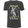 Anthrazit - Front - Metallica - "Justice" T-Shirt für Herren-Damen Unisex