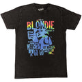 gewaschenes Schwarz - Front - Blondie - "Whiskey A Go Go" T-Shirt für Herren-Damen Unisex