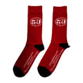 Rot - Back - AC-DC - "50th" Socken für Herren-Damen Unisex