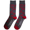 Anthrazit - Back - AC-DC - Socken für Herren-Damen Unisex