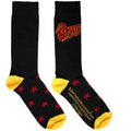 Schwarz - Front - David Bowie - Socken für Herren-Damen Unisex