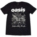 Schwarz - Front - Oasis - "Definitely Maybe" T-Shirt für Herren-Damen Unisex