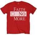 Rot - Front - Faith No More - T-Shirt für Herren-Damen Unisex