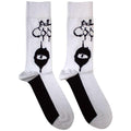 Weiß-Schwarz - Front - Alice Cooper - Socken für Herren-Damen Unisex