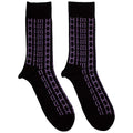 Schwarz - Front - Him - Knöchelsocken für Herren-Damen Unisex