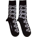 Schwarz - Front - Ghost - Socken für Herren-Damen Unisex