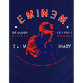 Marineblau - Side - Eminem - "Detroit" T-Shirt für Herren-Damen Unisex