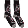 Schwarz-Grau - Front - Slayer - Socken für Herren-Damen Unisex