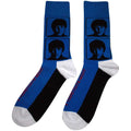 Blau - Back - The Beatles - "Hard Day’s Night" Socken für Herren-Damen Unisex