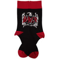 Schwarz-Rot - Back - Slayer - Knöchelsocken für Herren-Damen Unisex