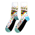 Weiß - Back - The Beatles - "Magical Mystery Tour" Socken für Herren-Damen Unisex