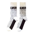 Weiß - Back - The Beatles - "Revolver" Socken für Herren-Damen Unisex