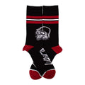 Schwarz-Weiß-Rot - Back - Slayer - Socken für Herren-Damen Unisex