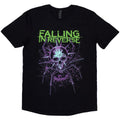 Schwarz - Front - Falling In Reverse - T-Shirt für Herren-Damen Unisex