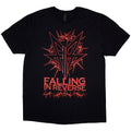 Schwarz - Front - Falling In Reverse - "Thorns" T-Shirt für Herren-Damen Unisex