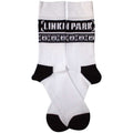 Weiß-Schwarz - Back - Linkin Park - "LP" Socken für Herren-Damen Unisex