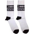 Weiß-Schwarz - Front - Linkin Park - "LP" Socken für Herren-Damen Unisex