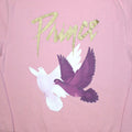 Pink - Back - Prince - "Doves" Sweatshirt für Herren-Damen Unisex