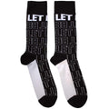 Schwarz - Front - The Beatles - "Let It Be" Socken für Herren-Damen Unisex