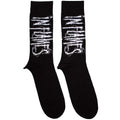 Schwarz - Front - In Flames - Socken für Herren-Damen Unisex