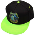 Schwarz-Grün - Front - Metallica - "And Justice For All" Snapback Mütze