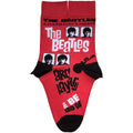 Rot - Back - The Beatles - "A Hard Day's Night" Socken für Herren-Damen Unisex