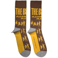 Braun - Front - The Beatles - "Please Please Me" Socken für Herren-Damen Unisex