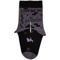 Anthrazit - Back - The Beatles - "Cavern" Socken für Herren-Damen Unisex