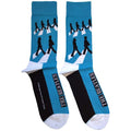 Blau - Front - The Beatles - "Abbey Road" Socken für Herren-Damen Unisex