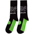 Schwarz-Grün - Back - The Beatles - "White Album" Socken für Herren-Damen Unisex