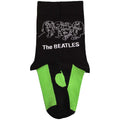 Schwarz-Grün - Side - The Beatles - "White Album" Socken für Herren-Damen Unisex