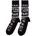 Schwarz - Back - The Beatles - "With The Beatles" Socken für Herren-Damen Unisex