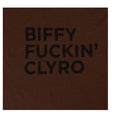 Braun - Back - Biffy Clyro - "Fucking" T-Shirt für Herren-Damen Unisex